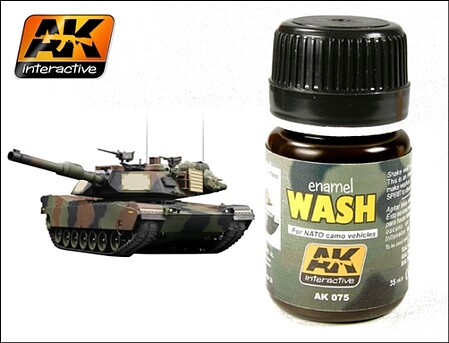 AK Interactive Air Series: Panel Liner for Gray & Blue Camouflage 35ml  Enamel