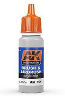 AK Washable White Acrylic Paint 17ml Bottle Hobby and Model Acrylic Paint #751 AK Washable White Acrylic Paint 17ml Bottle Hobby and Model Acrylic Paint #751
