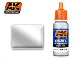 AK Satin Acrylic Varnish 17ml Bottle Hobby and Model Acrylic Paint #776 AK Satin Acrylic Varnish 17ml Bottle Hobby and Model Acrylic Paint #776