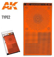 AK Easy Cutting Type 2 Board Hobby and Model Building Supply #8057