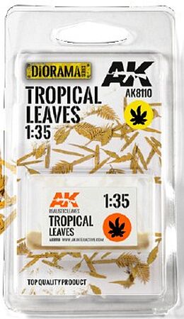 AK Diorama Series- Tropical Leaves AK Diorama Series- Tropical Leaves