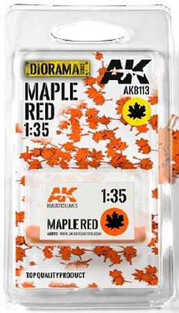 AK Diorama Series- Maple Red Leaves AK Diorama Series- Maple Red Leaves