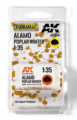 AK Alamo Polar Winter Leaves Plastic Model Military Diorama #8114
