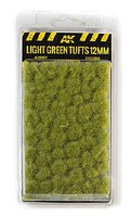 AK Diorama Series- Light Green Tufts 12mm (Self Adhesive) AK Diorama Series- Light Green Tufts 12mm (Self Adhesive)