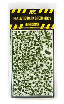 AK Realistic Dark Green Moss Plastic Model Military Diorama #8131