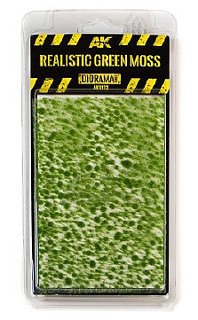 AK Realistic Green Moss Plastic Model Military Diorama #8132