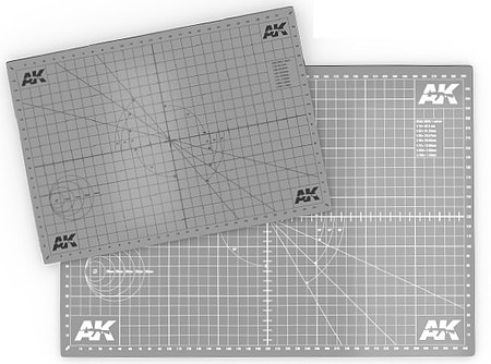 AK Cutting Mat 18x12 Hobby and Model Building Supply #8209a3