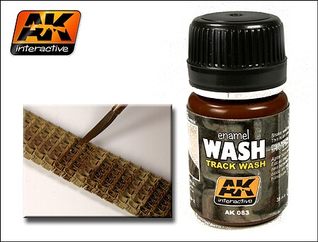 AK Track Wash Enamel Paint 35ml Bottle Hobby and Model Enamel Paint #83