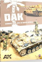 AK DAK, German AFV in North Africa Book (Semi-Hardback)