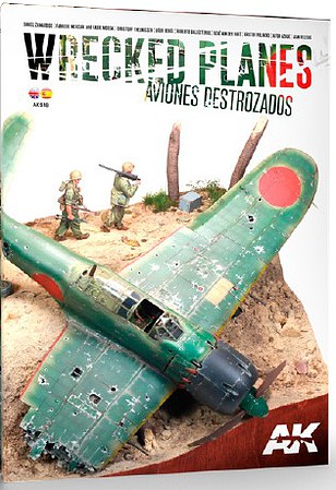 AK Wrecked Planes Weathered Modeling Book