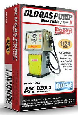 AK 1/24 Doozy Series- Regular Old-Type Gas Pump w/Single Hose (Resin)