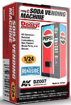 AK 1/24 Doozy Series- Pepsi Soda Vending Machine (Resin)