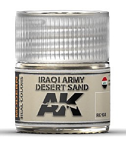 AK Iraqi Army Desert Sand Acrylic Lacquer Paint 10ml Bottle Hobby and Model Paint #rc104