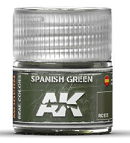 AK Spanish Green Acrylic Lacquer Paint 10ml Bottle Hobby and Model Paint #rc105