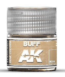 AK Buff Acrylic Lacquer Paint 10ml Bottle Hobby and Model Paint #rc14