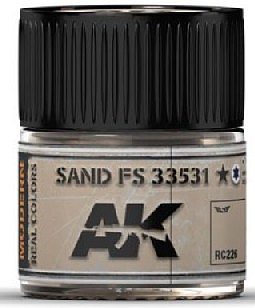 AK Sand FS33531 Acrylic Lacquer Paint 10ml Bottle Hobby and Model Paint #rc226