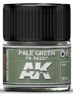 AK Pale Green FS34227 Acrylic Lacquer Paint 10ml Bottle Hobby and Model Paint #rc232