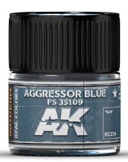 AK Aggressor Blue FS35109 Acrylic Lacquer Paint 10ml Bottle Hobby and Model Paint #rc234