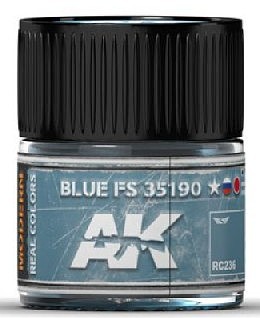 AK Blue FS35190 Acrylic Lacquer Paint 10ml Bottle Hobby and Model Paint #rc236