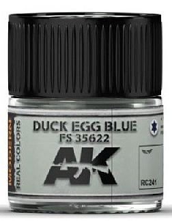 AK Duck Egg Blue FS35622 Acrylic Lacquer Paint 10ml Bottle Hobby and Model Paint #rc241