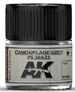 AK Camouflage Grey FS36622 Acrylic Lacquer Paint 10ml Bottle Hobby and Model Paint #rc254