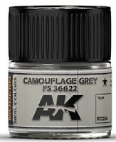 AK Real Colors- Camouflage Grey FS36622 Acrylic Lacquer Paint 10ml Bottle AK Real Colors- Camouflage Grey FS36622 Acrylic Lacquer Paint 10ml Bottle