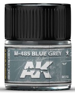 AK M485 Blue Grey Acrylic Lacquer Paint 10ml Bottle Hobby and Model Paint #rc256
