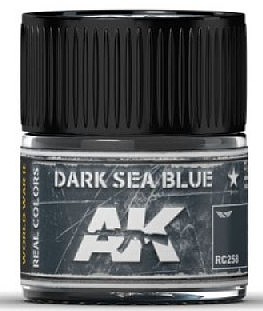 AK Dark Sea Blue Acrylic Lacquer Paint 10ml Bottle Hobby and Model Paint #rc258