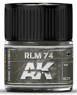 AK RLM74 Acrylic Lacquer Paint 10ml Bottle Hobby and Model Paint #rc278