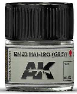 AK IJN J3 HAI-IRO (Grey) Acrylic Lacquer Paint 10ml Bottle Hobby and Model Paint #rc302