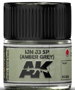 AK IJN J3 SP (Amber Grey) Acrylic Lacquer Paint 10ml Bottle Hobby and Model Paint #rc303