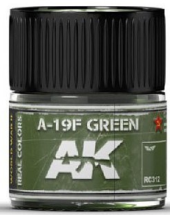AK A19F Grass Green Acrylic Lacquer Paint 10ml Bottle Hobby and Model Paint #rc312
