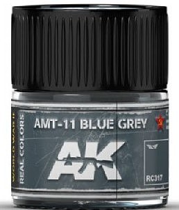 AK AMT11 Blue Grey Acrylic Lacquer Paint 10ml Bottle Hobby and Model Paint #rc317