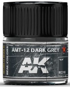 AK AMT12 Dark Grey Acrylic Lacquer Paint 10ml Bottle Hobby and Model Acrylic Paint #rc318