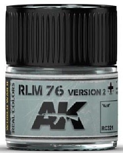 AK RLM76 Version 2 Acrylic Lacquer Paint 10ml Bottle Hobby and Model Paint #rc321