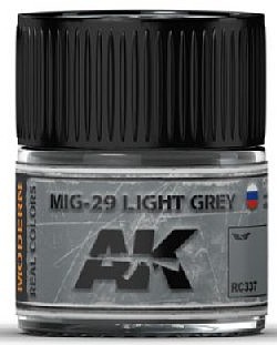 AK MiG29 Light Grey Acrylic Lacquer Paint 10ml Bottle Hobby and Model Paint #rc337