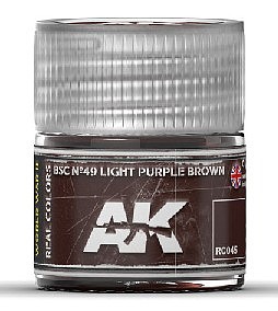 AK BSC N49 Light Purple Acrylic Lacquer Paint 10ml Bottle Hobby and Model Paint #rc45