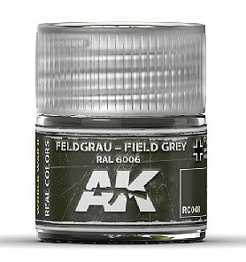 AK Field Grey RAL6006 Acrylic Lacquer Paint 10ml Bottle Hobby and Model Paint #rc48