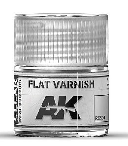 AK Flat Varnish Acrylic Lacquer Paint 10ml Bottle Hobby and Model Paint #rc500