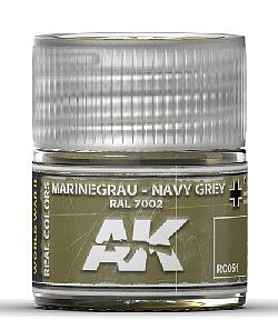 AK Navy Grey RAL7002 Acrylic Lacquer Paint 10ml Bottle Hobby and Model Paint #rc51