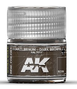 AK Dark Brown RAL7017 Acrylic Lacquer Paint 10ml Bottle Hobby and Model Paint #rc56