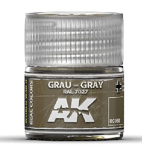 AK Grey RAL7027 Acrylic Lacquer Paint 10ml Bottle Hobby and Model Pain #rc58