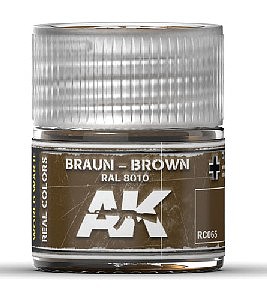 AK Brown RAL8010 Acrylic Lacquer Paint 10ml Bottle Hobby and Model Paint #rc65