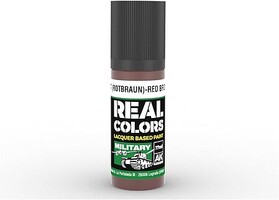 AK Real Colors Military Red Brown RAL8012 17ml Bottle
