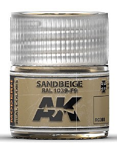 AK Sand Beige RAL1039 F9 Acrylic Lacquer Paint 10ml Bottle Hobby and Model Paint #rc88