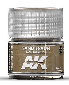 AK Sandbraun RAL8031 F9 Acrylic Lacquer Paint 10ml Bottle Hobby and Model Paint #rc92