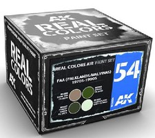 AK Real Colors- FAA (Falklands/Malvinas) 1970s-1990s Acrylic Lacquer Paint Set (4) 10ml Bottles AK Real Colors- FAA (Falklands/Malvinas) 1970s-1990s Acrylic Lacquer Paint Set (4) 10ml Bottles