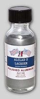 1oz. Bottle Polished Aluminum Lacquer Hobby and Model Lacquer Paint #105