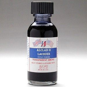 Alclad 1oz. Bottle Transparent Smoke Lacquer Hobby and Model Lacquer Paint #405