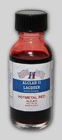 Alclad 1oz. Bottle Transparent Hot Metal Red Lacquer Hobby and Model Lacquer Paint #411